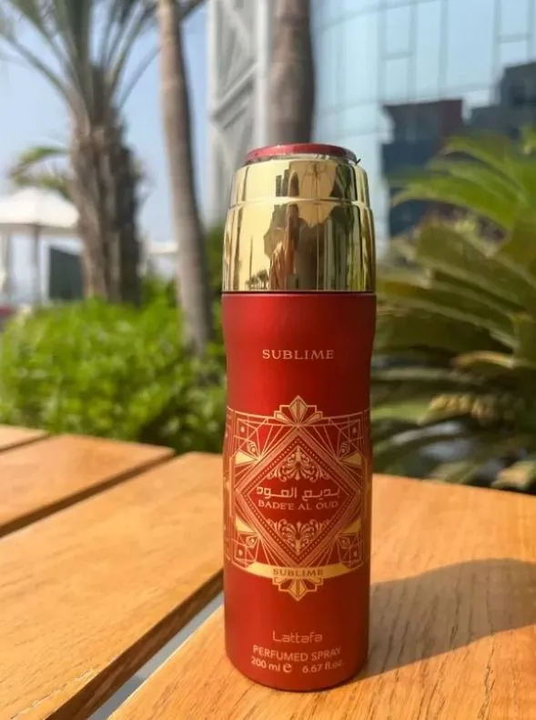 kingsroyal kenya badee al oud sublime by lattafa 200ml unisex premium body spray for all occasion 5