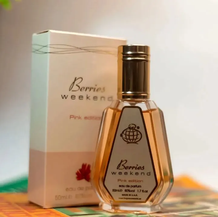 kingsroyal kenya berries weekend pink edition 50ml perfume 5