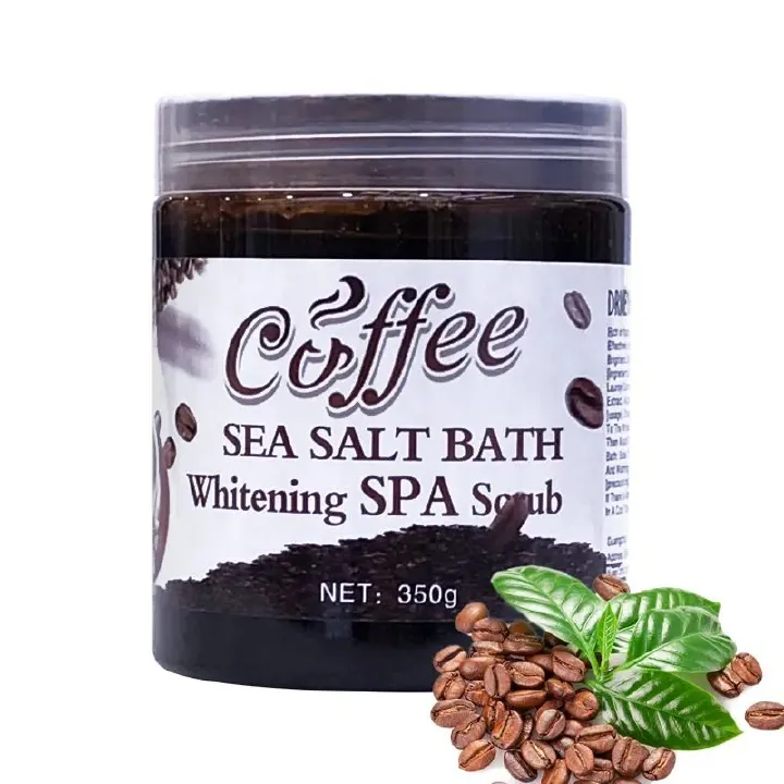 kingsroyal kenya coffee body scrub exfoliating skin pore cleansing soften sea bath salt cream moi 5