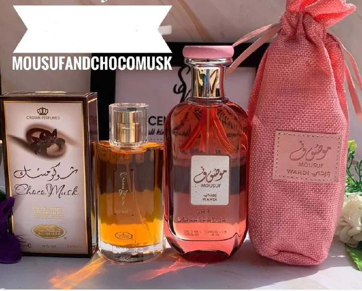 kingsroyal kenya mousuf wardi and choco musk combo perfume100ml and 50ml nice gift 5