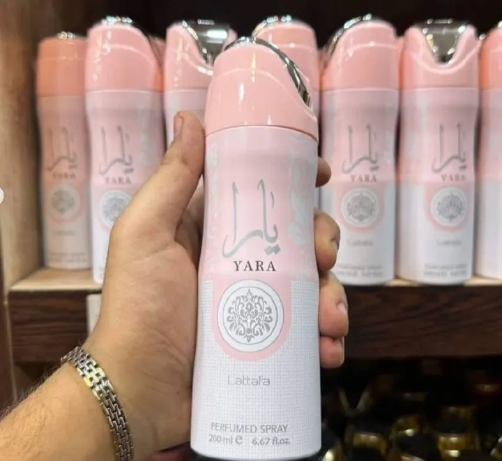 kingsroyal kenya yara perfumed body spray 200ml by lattafa luxurious deodorant perfume spray 5